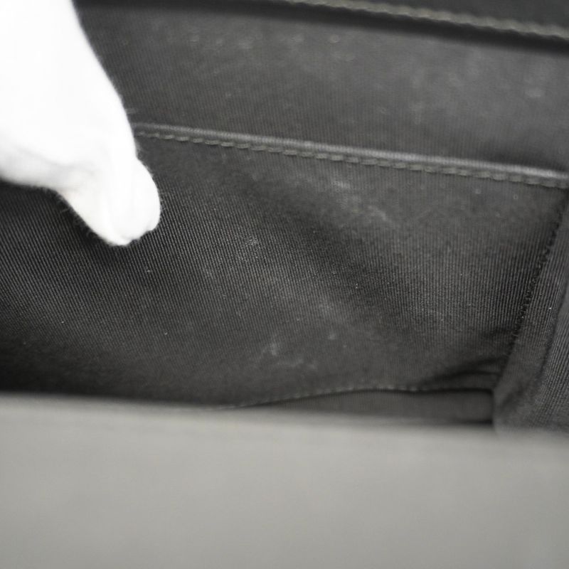 Chanel Shoulder Bag Boy Chanel Patent Leather Black Silver Hardware Ladies