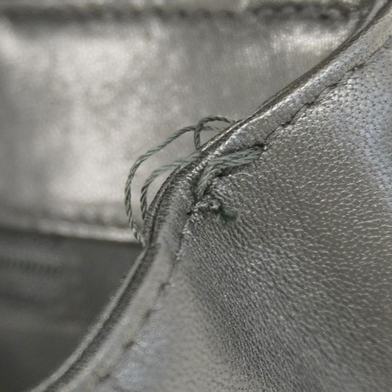 Chanel Shoulder Bag V Stitch Lambskin Black Chien Pangold Hardware Women's