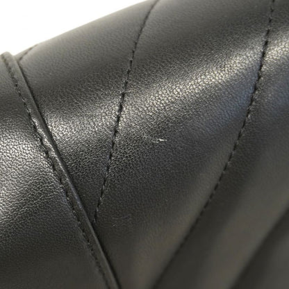 Chanel Shoulder Bag V Stitch Lambskin Black Chien Pangold Hardware Women's