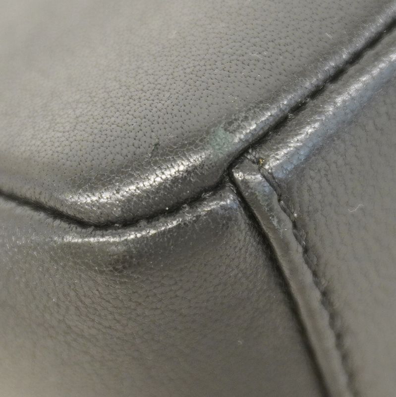 Chanel Shoulder Bag V Stitch Lambskin Black Chien Pangold Hardware Women's