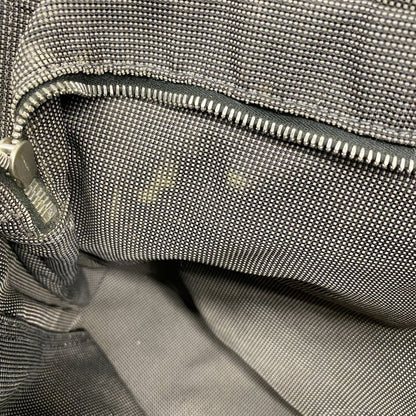 Hermes Tote Bag Her Line MM Canvas Gray Silver Hardware Women