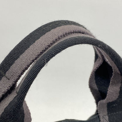 Hermes Tote Bag Fourre Tout MM Canvas Black Silver Hardware Ladies