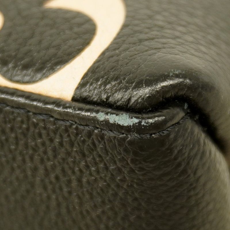 Louis Vuitton Handbag Monogram Empreinte Bicolor Petit Palais PM M58913 Black