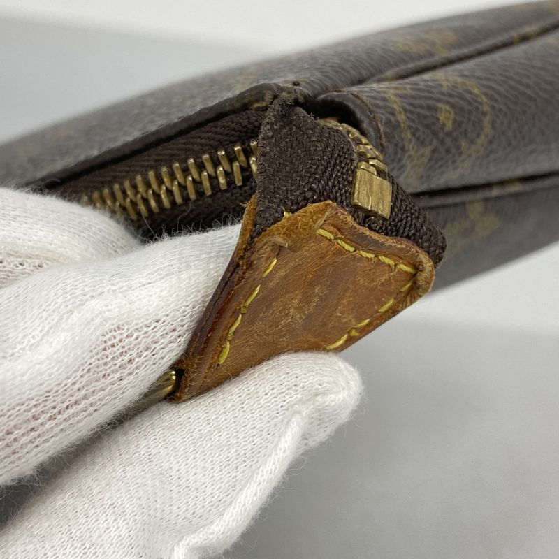 Louis Vuitton Pouch Monogram Pochette Accessoire M51980 Brown Ladies