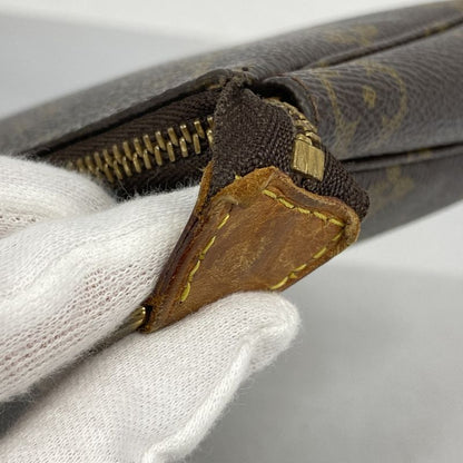 Louis Vuitton Pouch Monogram Pochette Accessoire M51980 Brown Ladies