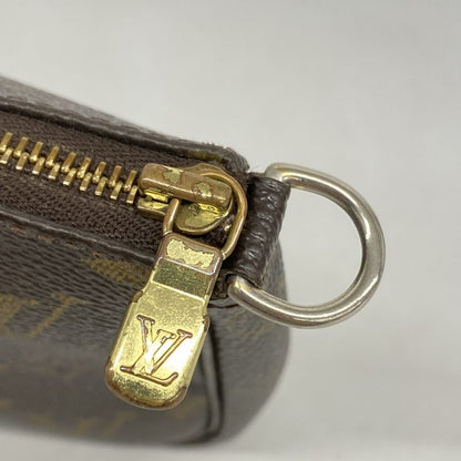 Louis Vuitton Pouch Monogram Pochette Accessoire M51980 Brown Ladies