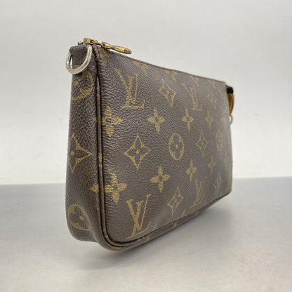 Louis Vuitton Pouch Monogram Pochette Accessoire M51980 Brown Ladies