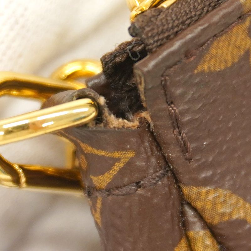 Louis Vuitton Shoulder Bag Monogram Multi Pochette Accessory M44840 Brown Ladies