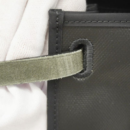 Hermes Handbag Herbag Her Bag Zip PM Toile Ash Berlinne Vash Hunter Black Gold