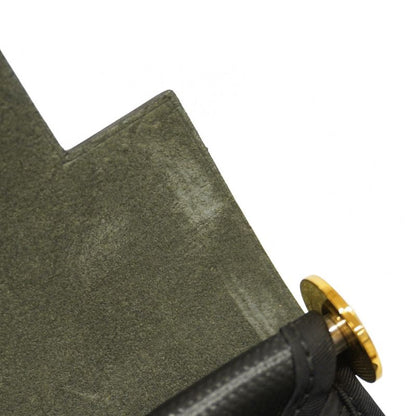 Hermes Handbag Herbag Her Bag Zip PM Toile Ash Berlinne Vash Hunter Black Gold