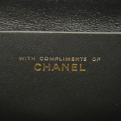 Chanel Handbag Matelasse Velor Black Gold Hardware 2way Bag Ladies