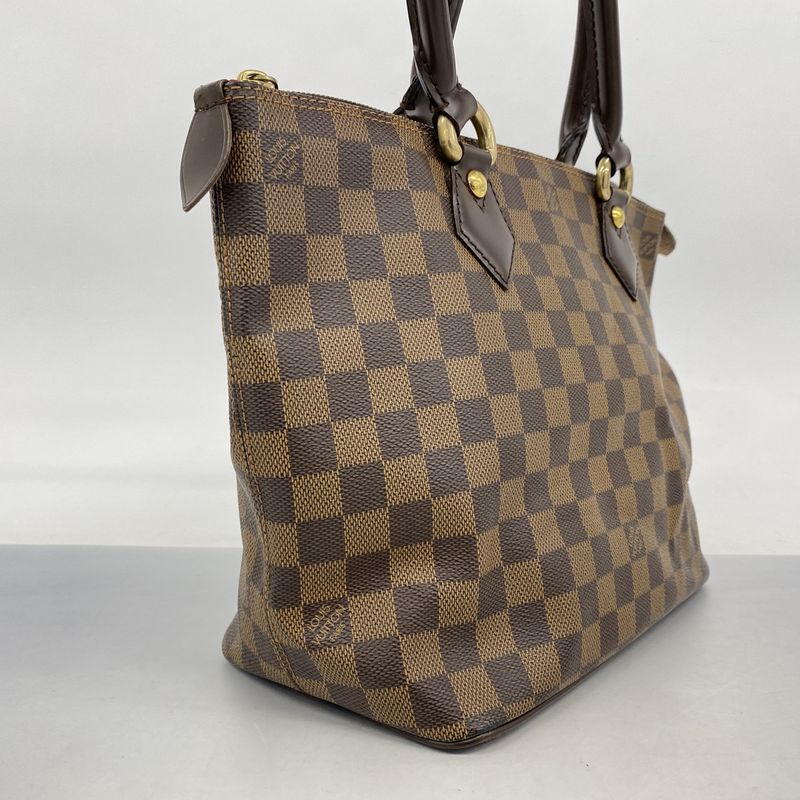 Louis Vuitton Handbag Damier Saleya PM N51183 Ebene Ladies