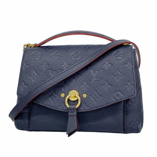Louis Vuitton Handbag Monogram Empreinte Blanche BB M43781 Marine Rouge 2way