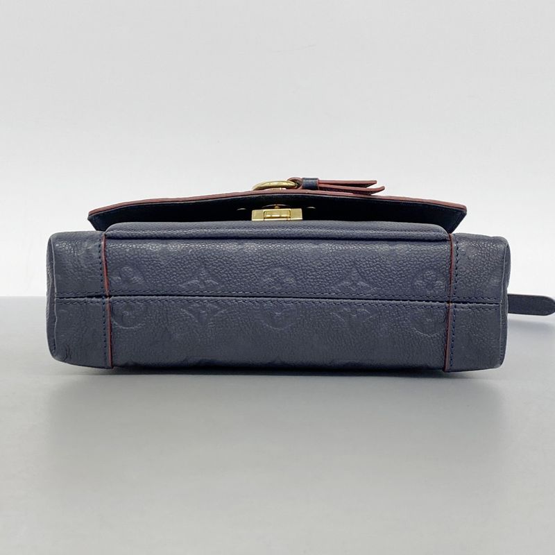 Louis Vuitton Handbag Monogram Empreinte Blanche BB M43781 Marine Rouge 2way