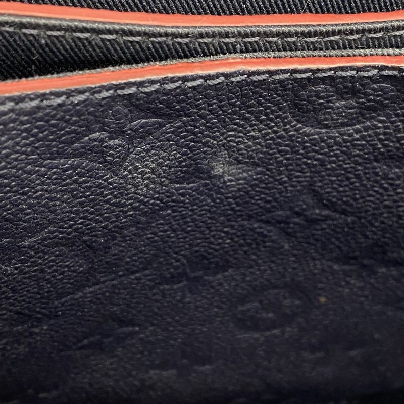 Louis Vuitton Handbag Monogram Empreinte Blanche BB M43781 Marine Rouge 2way