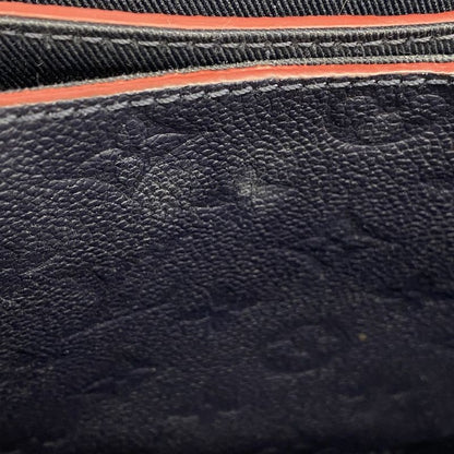 Louis Vuitton Handbag Monogram Empreinte Blanche BB M43781 Marine Rouge 2way