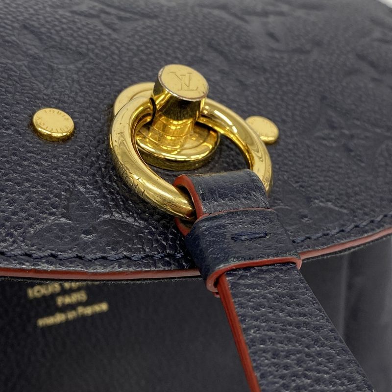 Louis Vuitton Handbag Monogram Empreinte Blanche BB M43781 Marine Rouge 2way