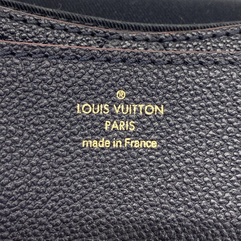 Louis Vuitton Handbag Monogram Empreinte Blanche BB M43781 Marine Rouge 2way