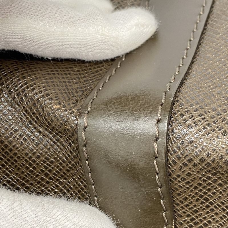 Louis Vuitton Boston Bag Taiga Kendall PM M30128 Grizzly Men's