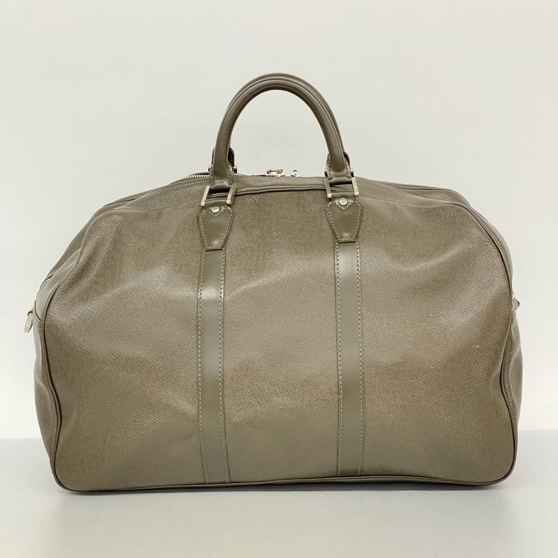 Louis Vuitton Boston Bag Taiga Kendall PM M30128 Grizzly Men's