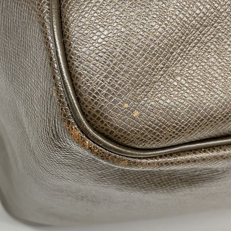 Louis Vuitton Boston Bag Taiga Kendall PM M30128 Grizzly Men's