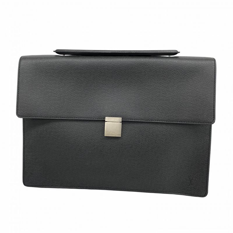 Louis Vuitton Business Bag Taiga Angara M30772 Ardoise Men's