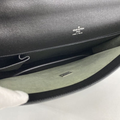 Louis Vuitton Business Bag Taiga Angara M30772 Ardoise Men's