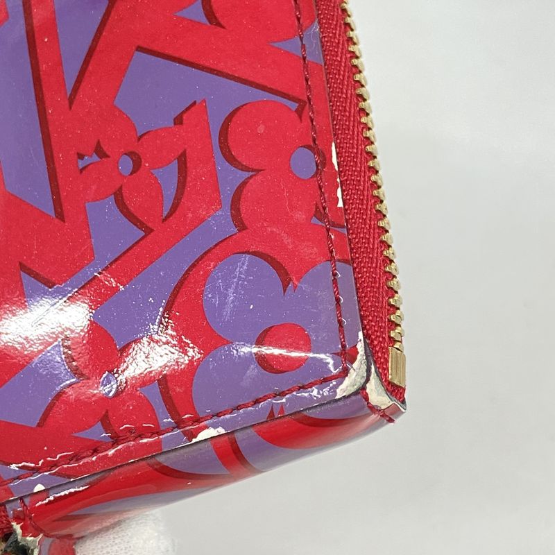 Louis Vuitton Coin Case Sweet Monogram Porte Monecourt M90132 Rose Andean Ladies