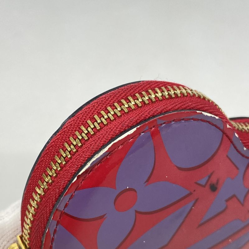 Louis Vuitton Coin Case Sweet Monogram Porte Monecourt M90132 Rose Andean Ladies