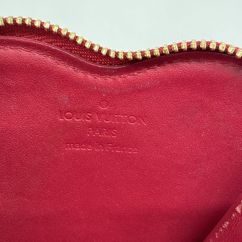 Louis Vuitton Coin Case Sweet Monogram Porte Monecourt M90132 Rose Andean Ladies