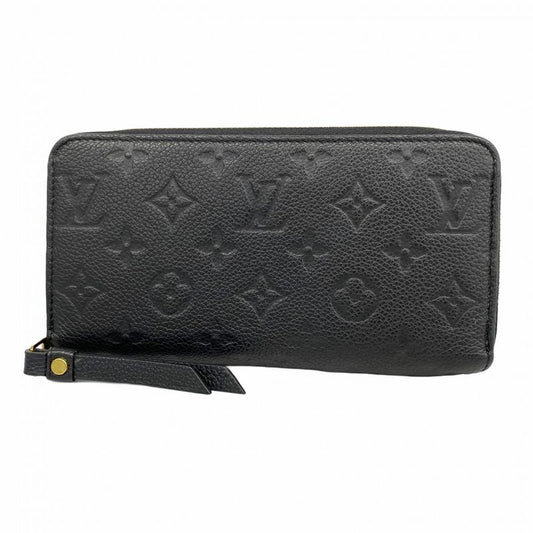 Louis Vuitton Long Wallet Monogram ・empreinte Zippy Wallet M61864 Noir Black
