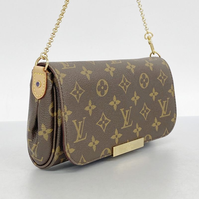Louis Vuitton Handbag Monogram Favorite PM M40717 Brown Ladies