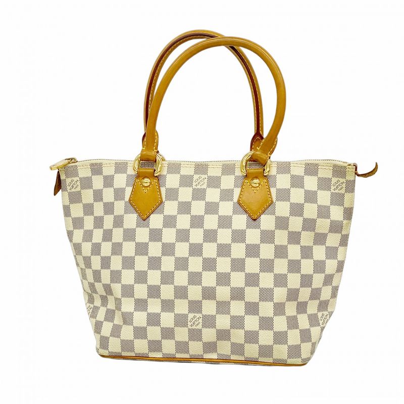 Louis Vuitton Handbag Damier Azure Saleya PM N51186 White Ladies