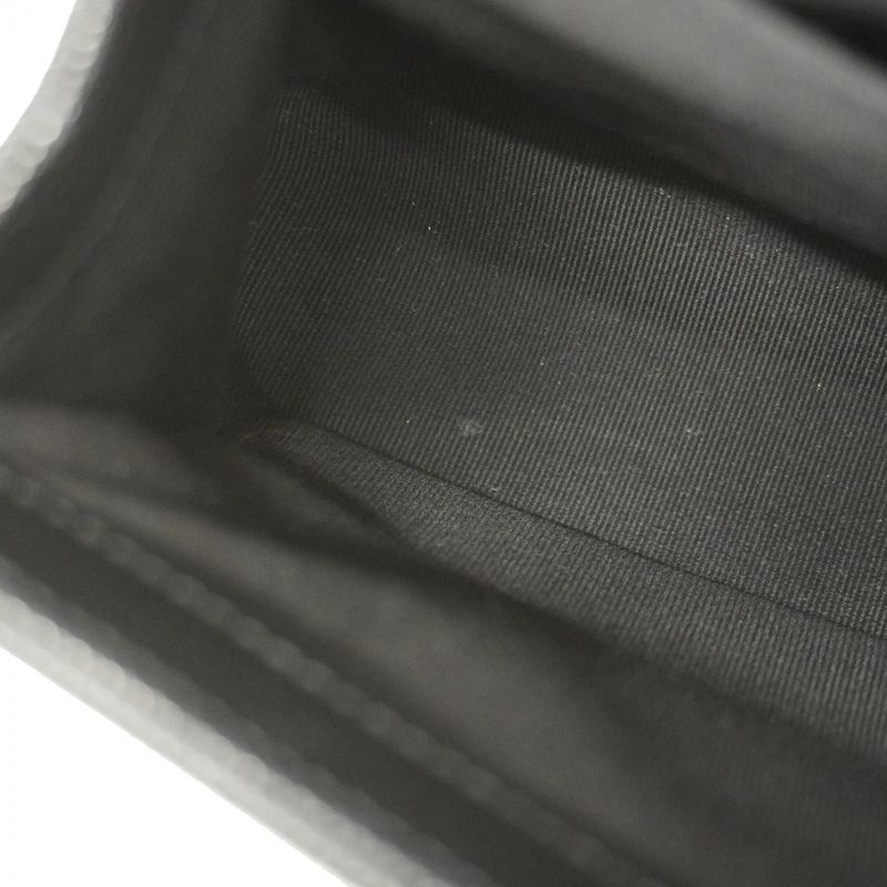 Chanel Shoulder Bag Boy Chanel Caviar Skin Black Silver Hardware Women's