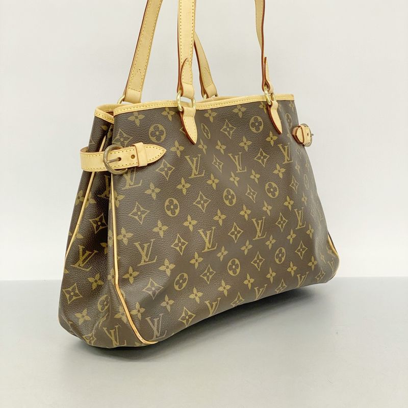 Louis Vuitton Tote Bag Monogram Batignolles Horizontal M51154 Brown Women's