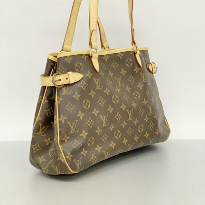 Louis Vuitton Tote Bag Monogram Batignolles Horizontal M51154 Brown Women's