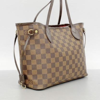 Louis Vuitton Tote Bag Damier Neverfull PM N51109 Ebene Ladies