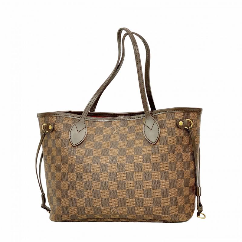 Louis Vuitton Tote Bag Damier Neverfull PM N51109 Ebene Ladies