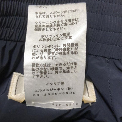 Hermes Pants Size 40 S Men's - Navy X Black Full Length