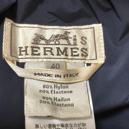 Hermes Pants Size 40 S Men's - Navy X Black Full Length