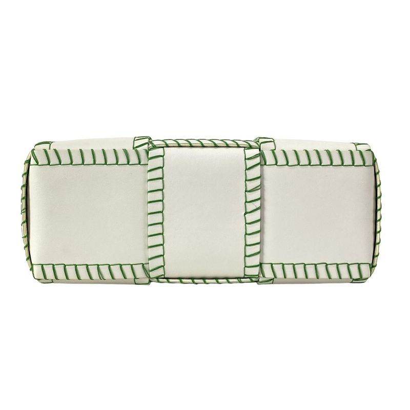 Bottega Veneta Tote Bag Small The Arco Tote White X Green Leather