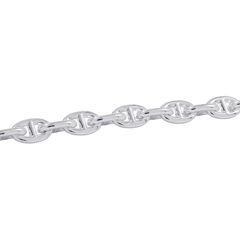 Hermes Necklace Chaine D'ancre PM 43 Links Silver
