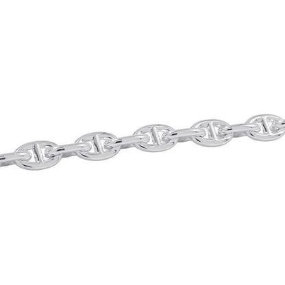 Hermes Necklace Chaine D'ancre PM 43 Links Silver