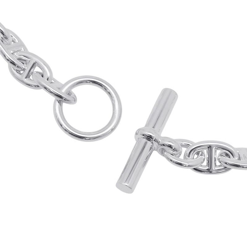 Hermes Necklace Chaine D'ancre PM 43 Links Silver