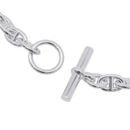 Hermes Necklace Chaine D'ancre PM 43 Links Silver