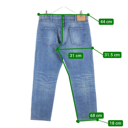 Gucci 17aw Snake Embroidery Denim Pant Snake Embroidery Denim Pants Embroidery