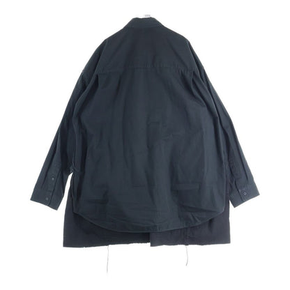 Balenciaga Button Down Cargo Shirt Blouson Black