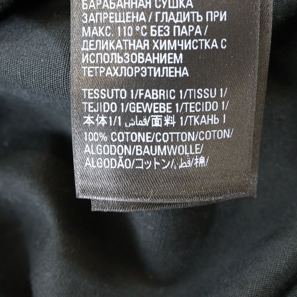 Balenciaga Button Down Cargo Shirt Blouson Black