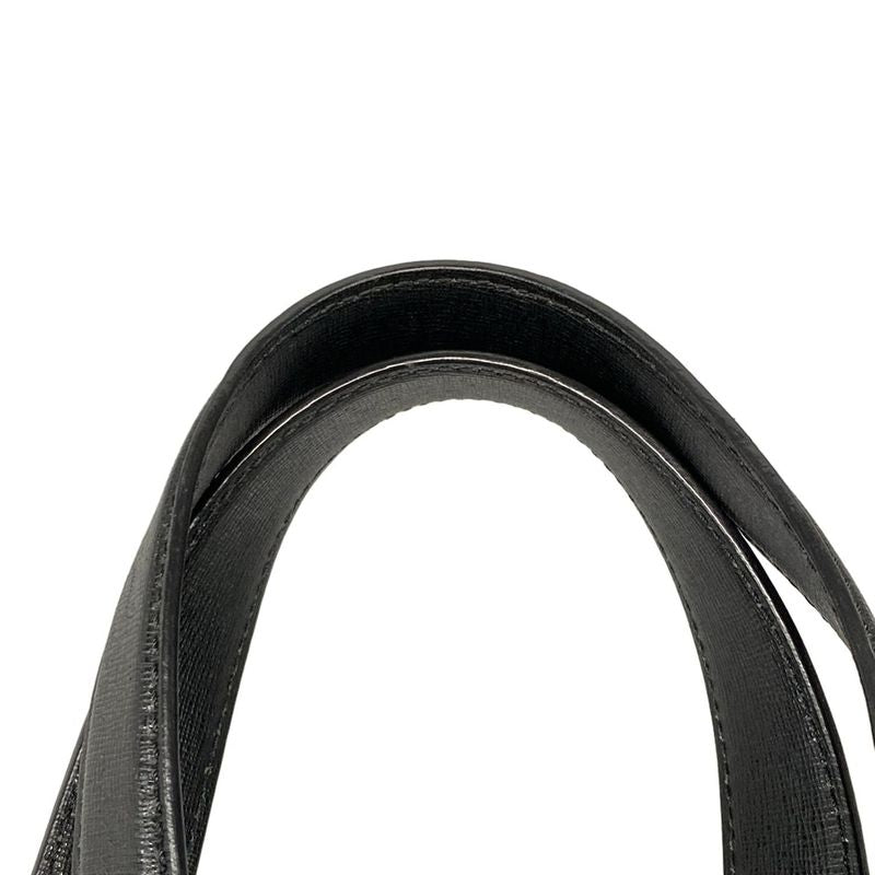 Fendi Tote Bag Bugs 7va367 Black X Yellow Leather