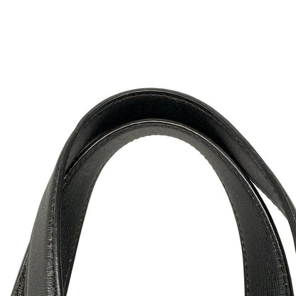 Fendi Tote Bag Bugs 7va367 Black X Yellow Leather